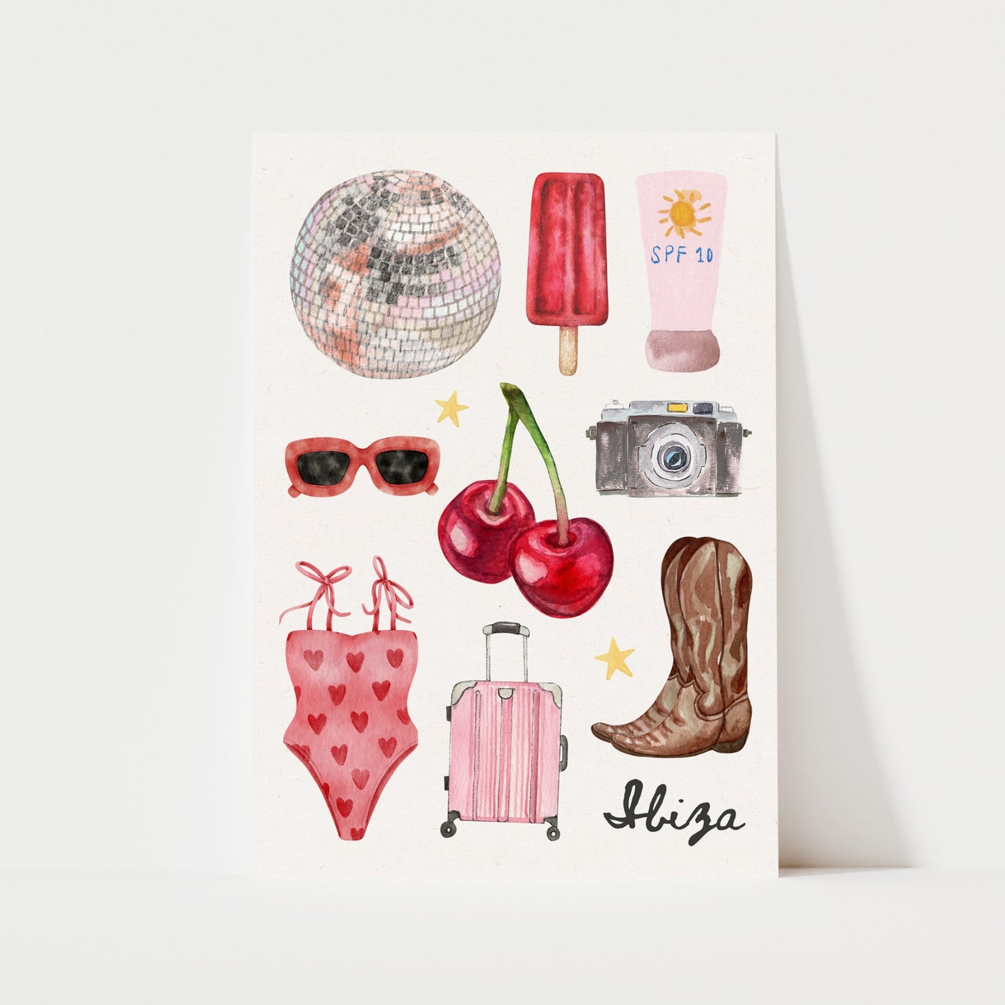 Ibiza Memories Print | Travel