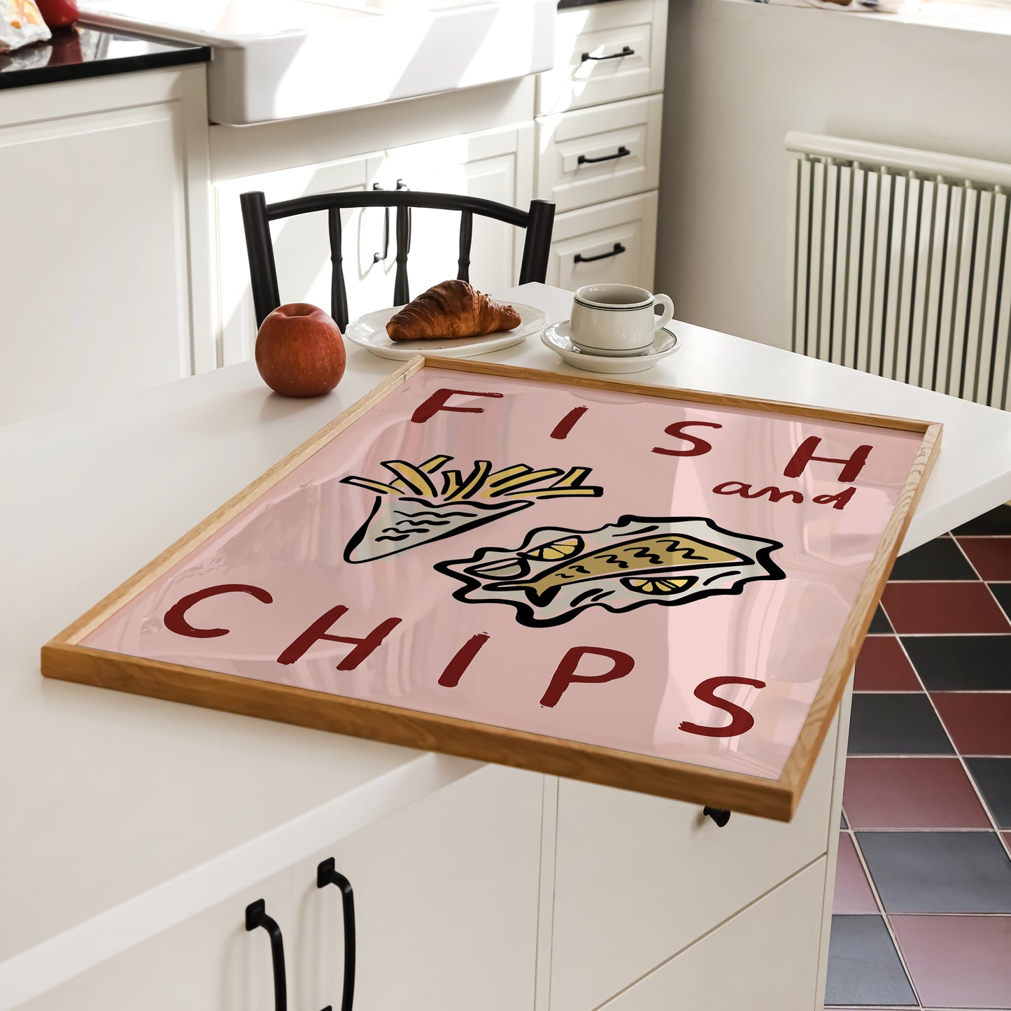 Fish & Chips Print | Kitchen