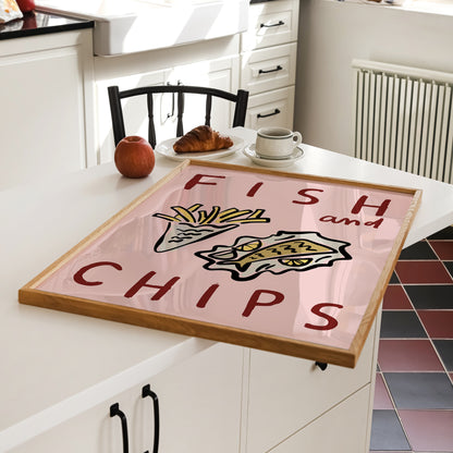 Fish & Chips Print | Kitchen