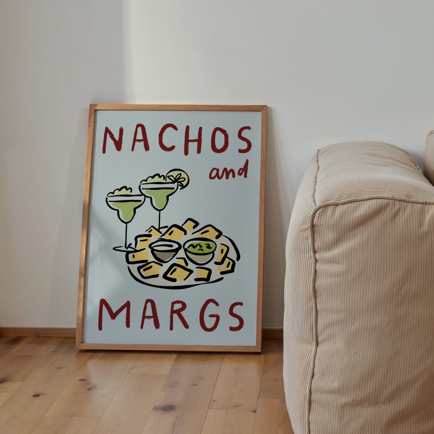 Nachos & Margs Print | Kitchen