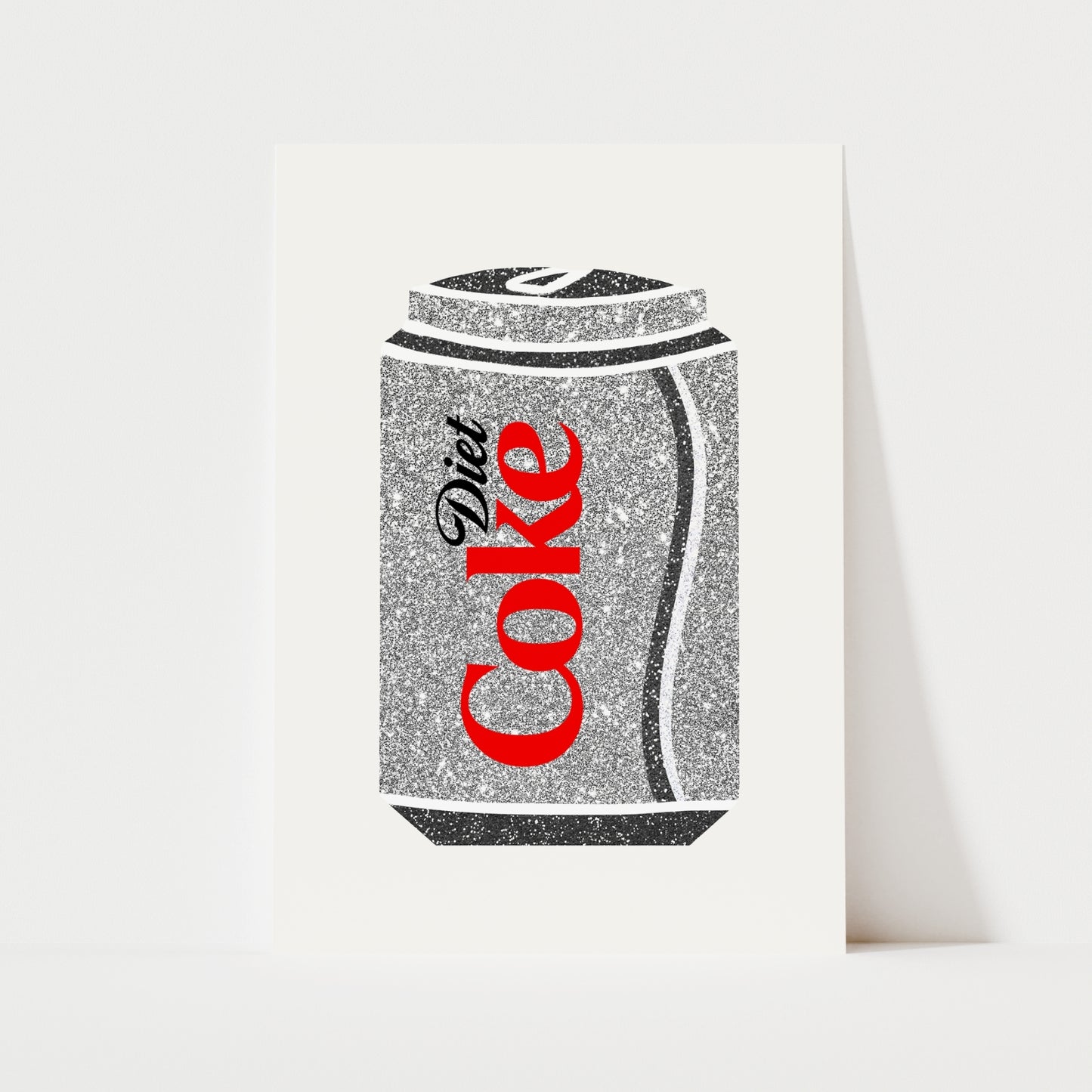 Diet Coke Glitter Print | 4 Colours | Funky