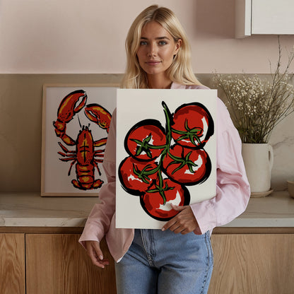 Tomatoes Painting Print | Kitchen