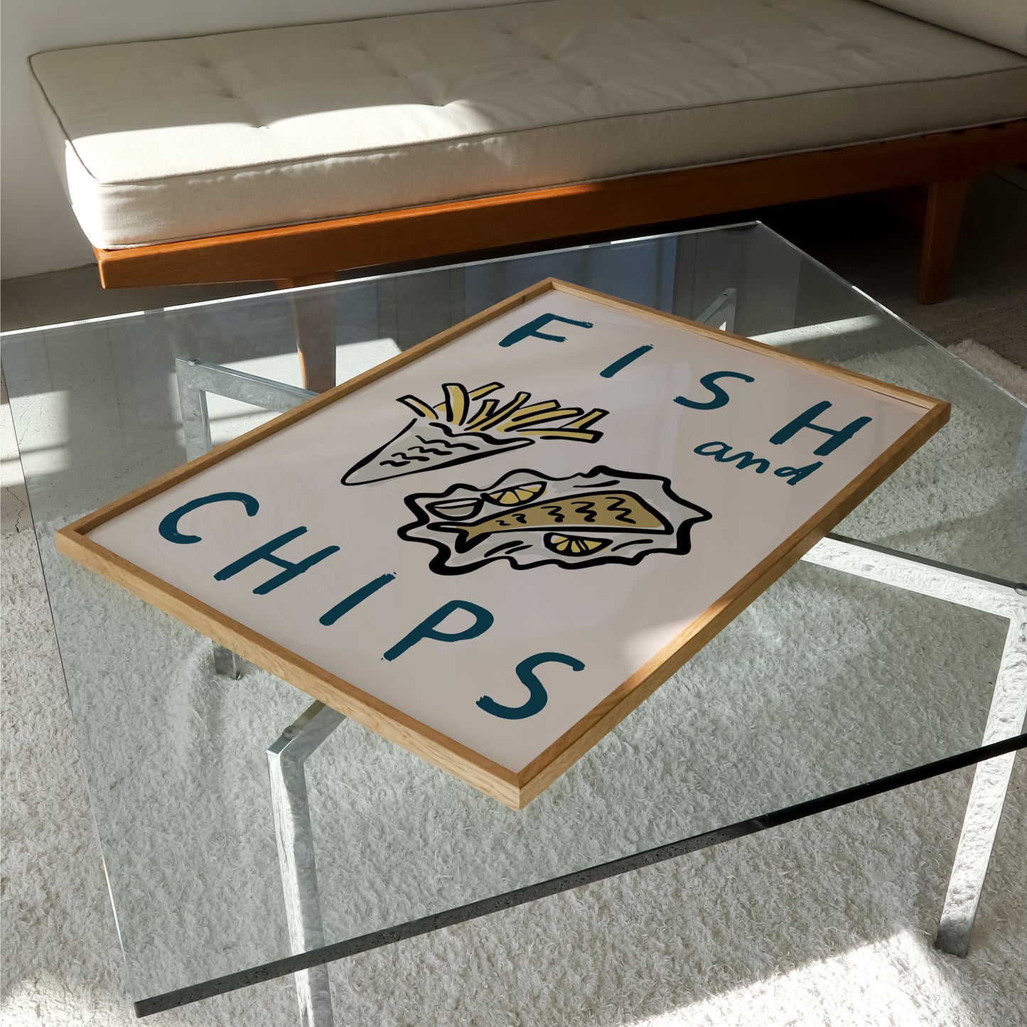 Fish & Chips Print | Kitchen