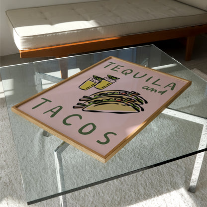 Tequila & Tacos Print | Kitchen