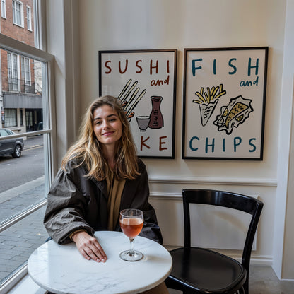 Fish & Chips Print | Kitchen