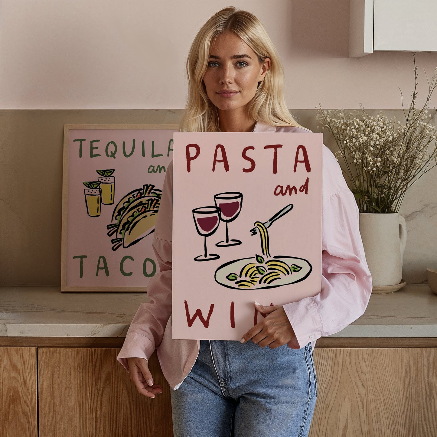 Tequila & Tacos Print | Kitchen