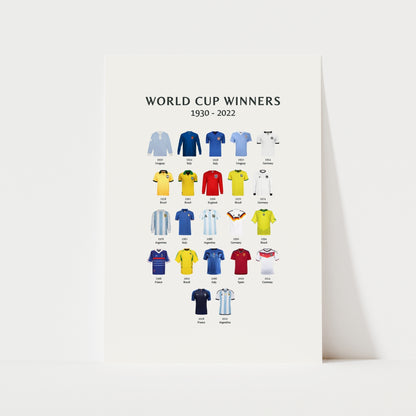 FIFA World Cup Winners Print | Sports