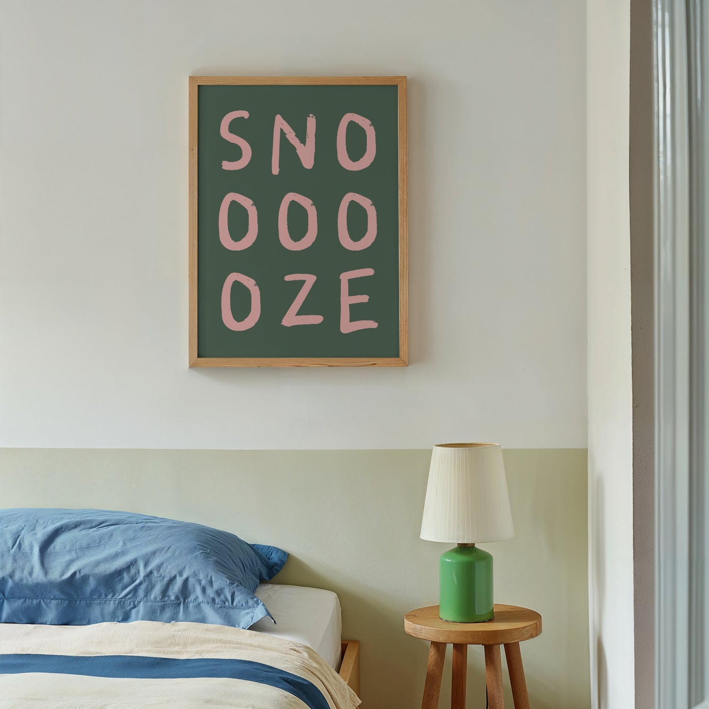Snooze Print | 6 Colours | Typography