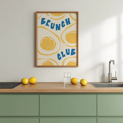 Brunch Club Print | 6 Colours | Kitchen
