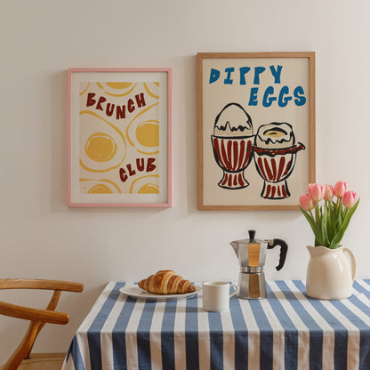 Brunch Club Print | 6 Colours | Kitchen