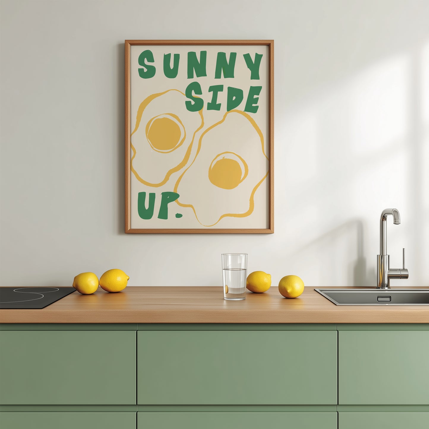 Sunny Side Up Print | 6 Colours | Kitchen
