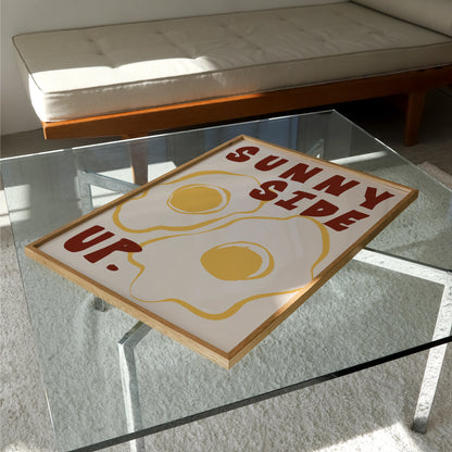 Sunny Side Up Print | 6 Colours | Kitchen