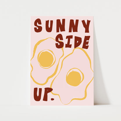 Sunny Side Up Print | 6 Colours | Kitchen