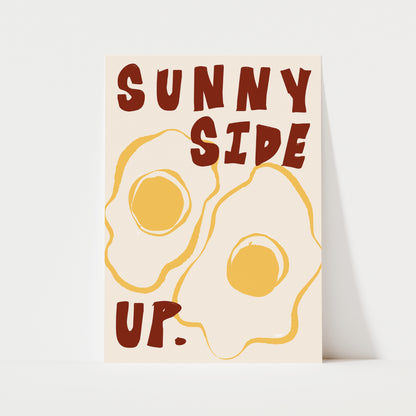 Sunny Side Up Print | 6 Colours | Kitchen