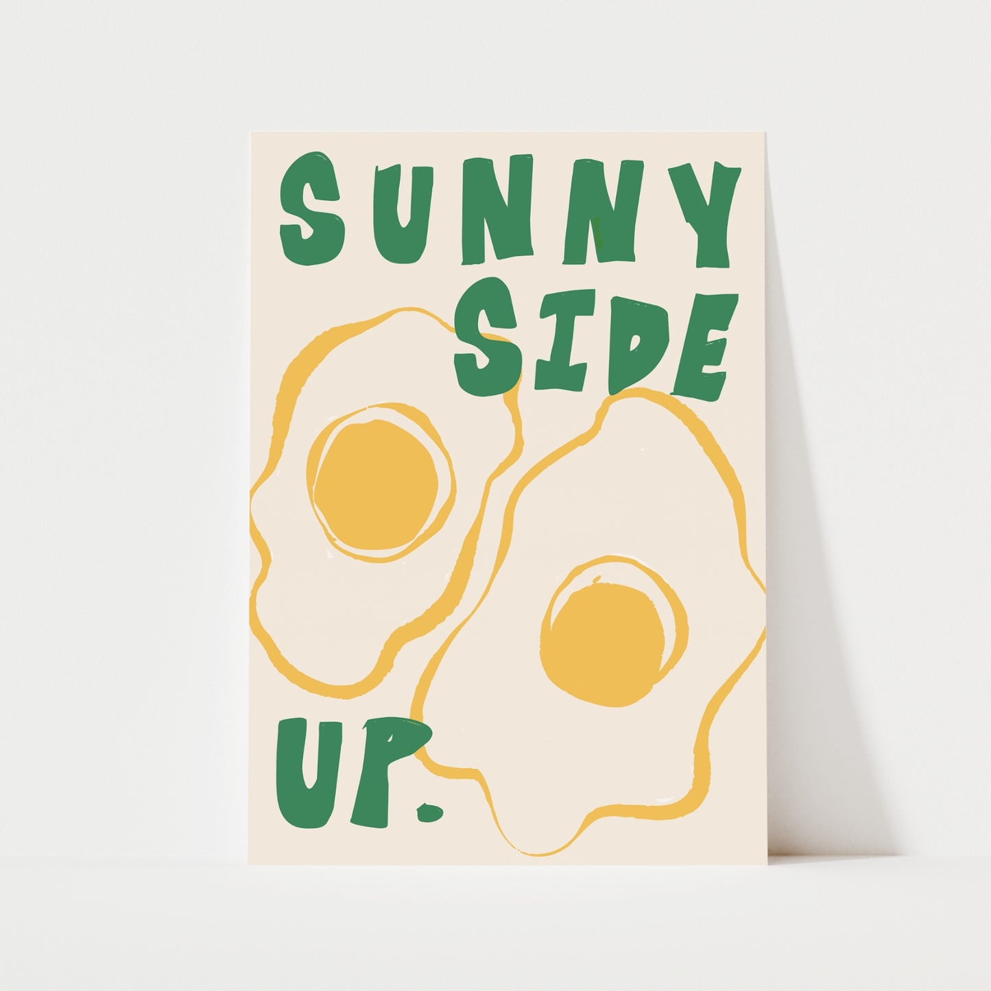 Sunny Side Up Print | 6 Colours | Kitchen