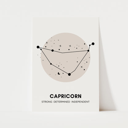Zodiac Print | 12 Signs | Spiritual
