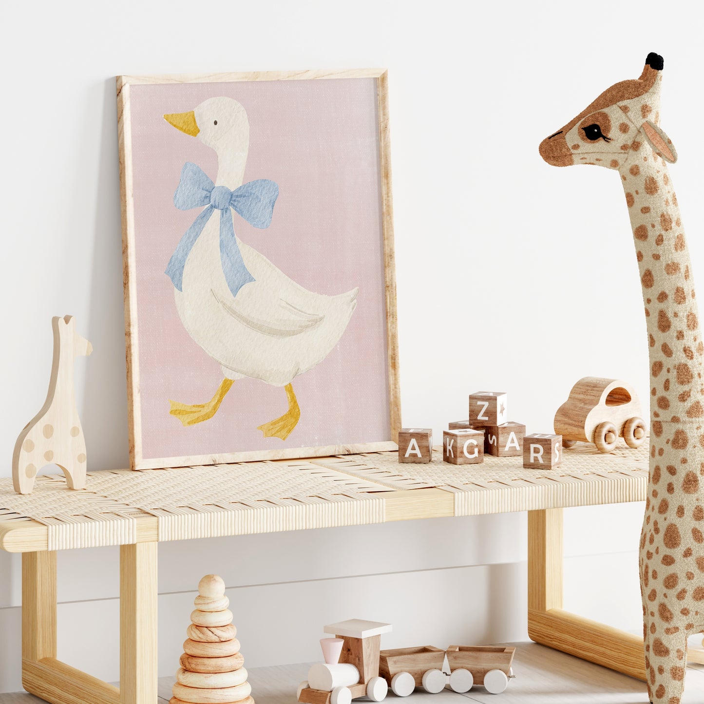 Goose Print | 3 Colours | Nursery & Kids