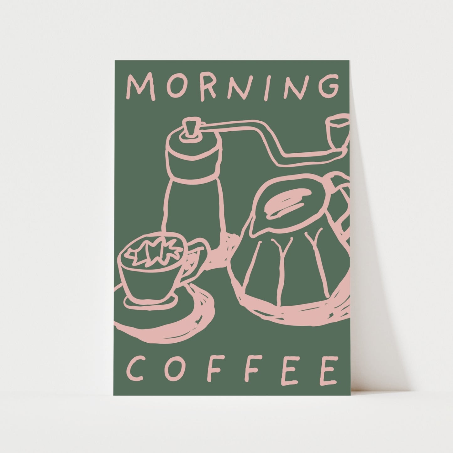 Morning Coffee Print | 5 Colours | Kitchen