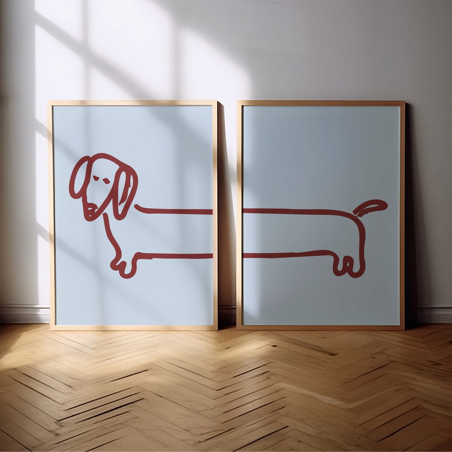 Dachshund Print | 4 Colours | Funky