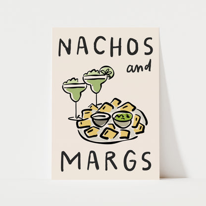 Nachos & Margs Print | Kitchen
