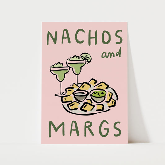 Nachos & Margs Print | Kitchen