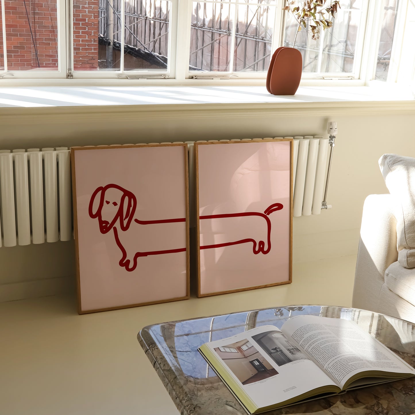 Dachshund Print | 4 Colours | Funky