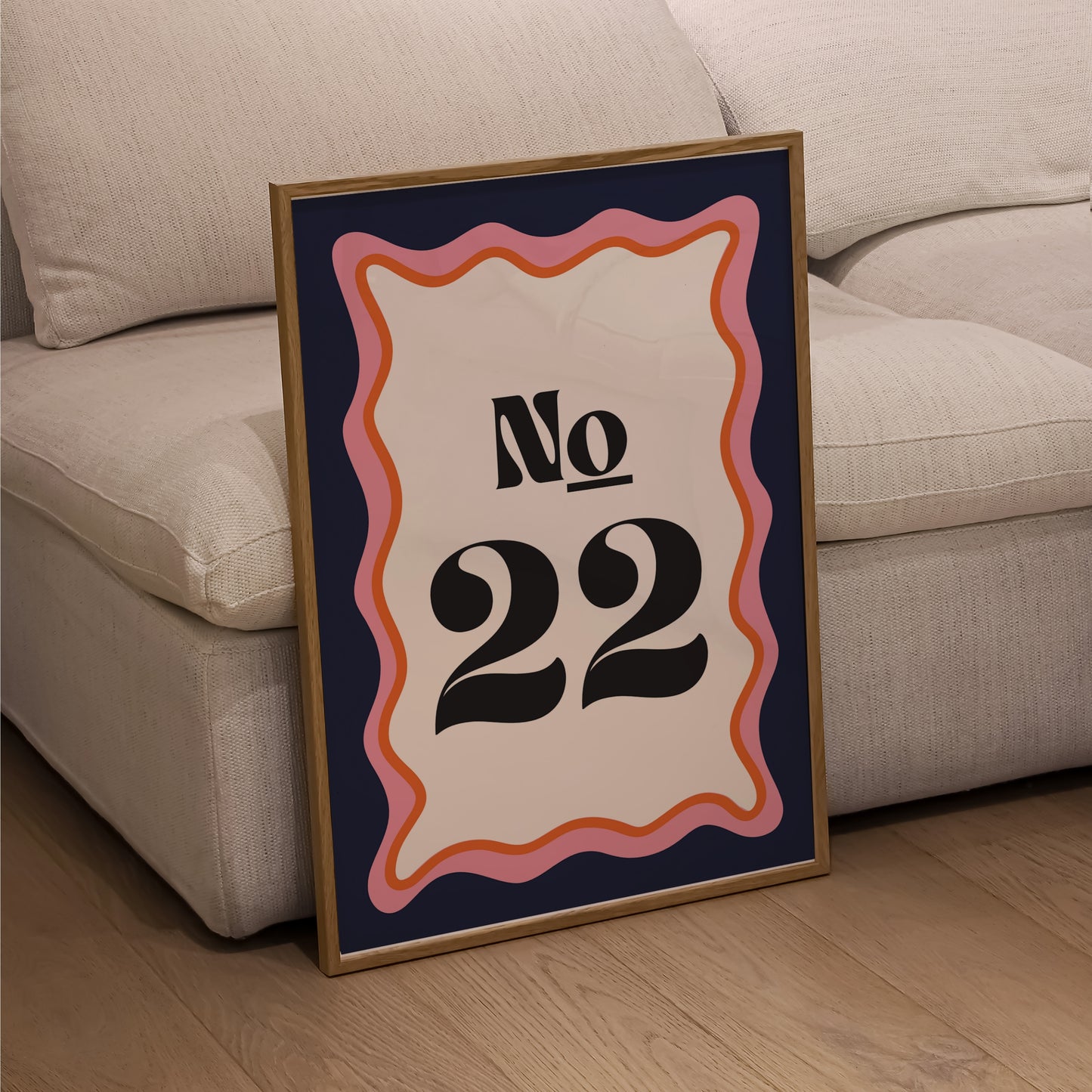 Custom House Number Print | 3 Colours | Personalised