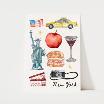 New York Memories Print | Travel