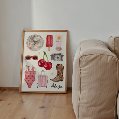 Ibiza Memories Print | Travel