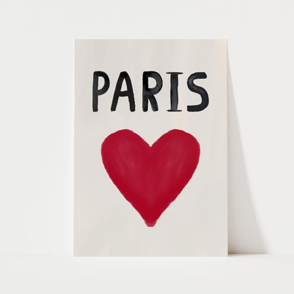 Paris Love Print | Travel
