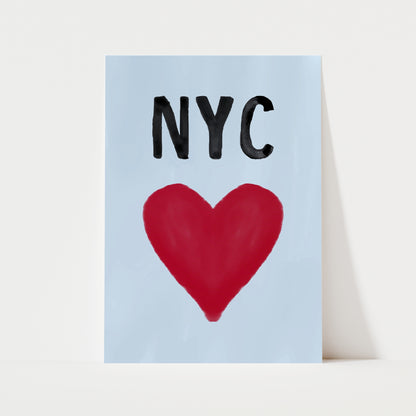 NYC Love Print | Travel