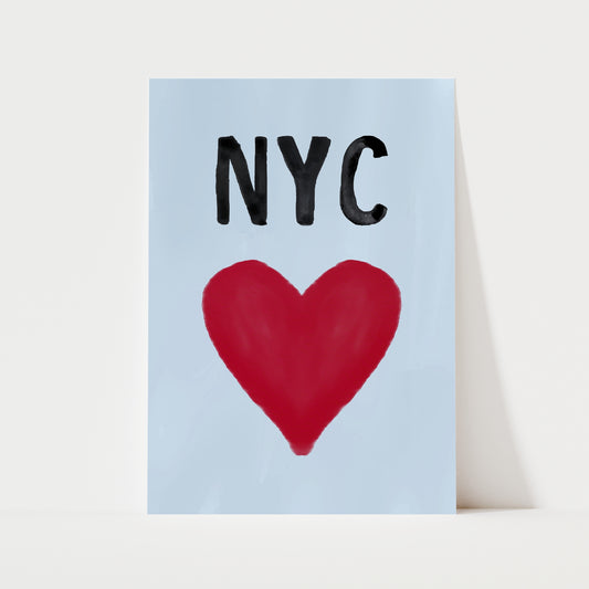 NYC Love Print | Travel
