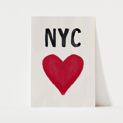 NYC Love Print | Travel