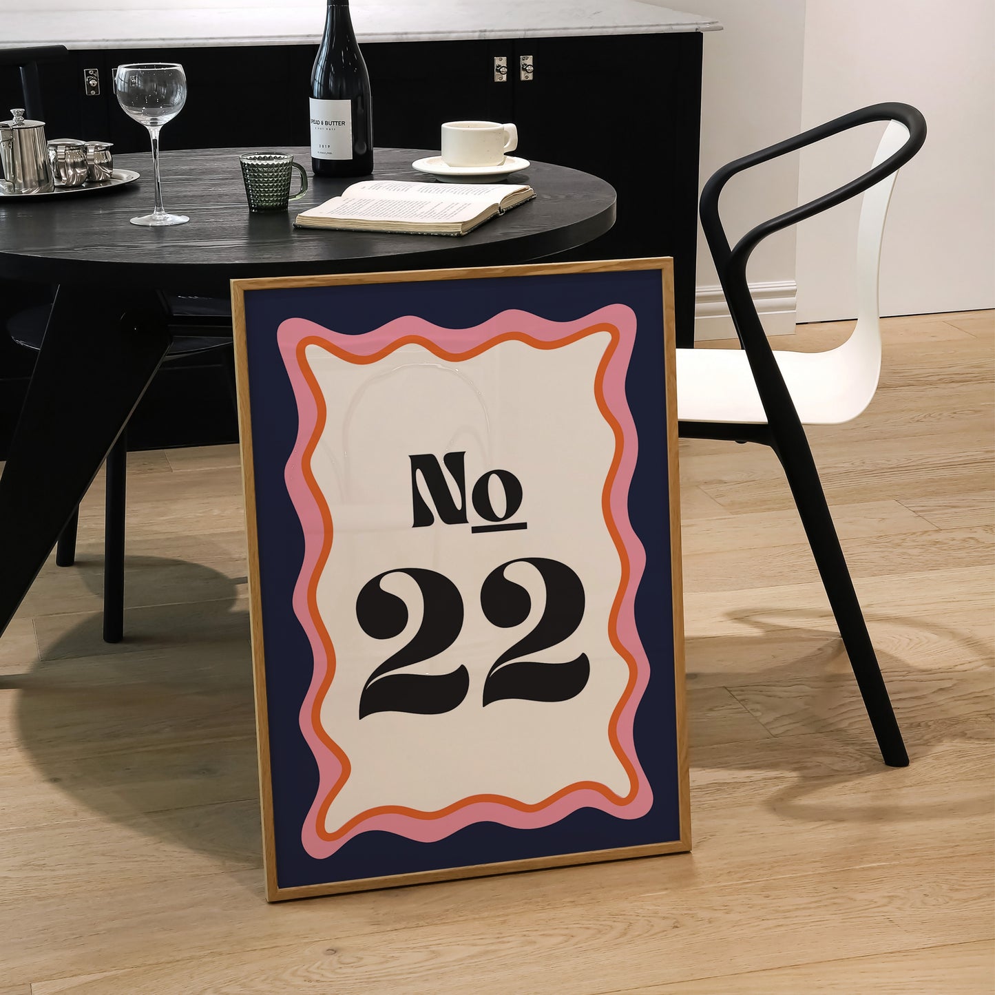 Custom House Number Print | 3 Colours | Personalised
