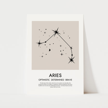 Zodiac Print | 12 Signs | Spiritual
