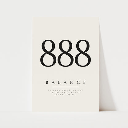 Angel Number Print | 9 Numbers | Spiritual