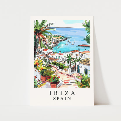 Ibiza Spain Print | Travel