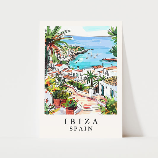 Ibiza Spain Print | Travel