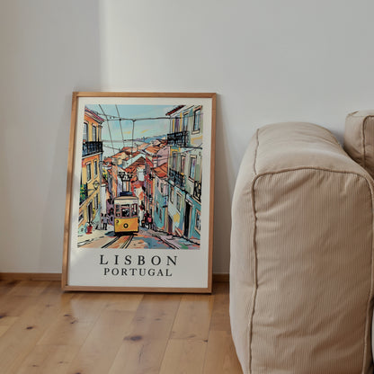 Lisbon Portugal Print | Travel