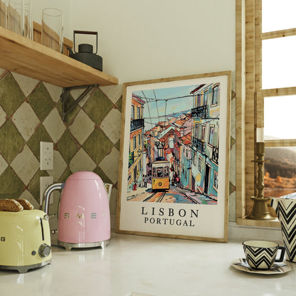 Lisbon Portugal Print | Travel