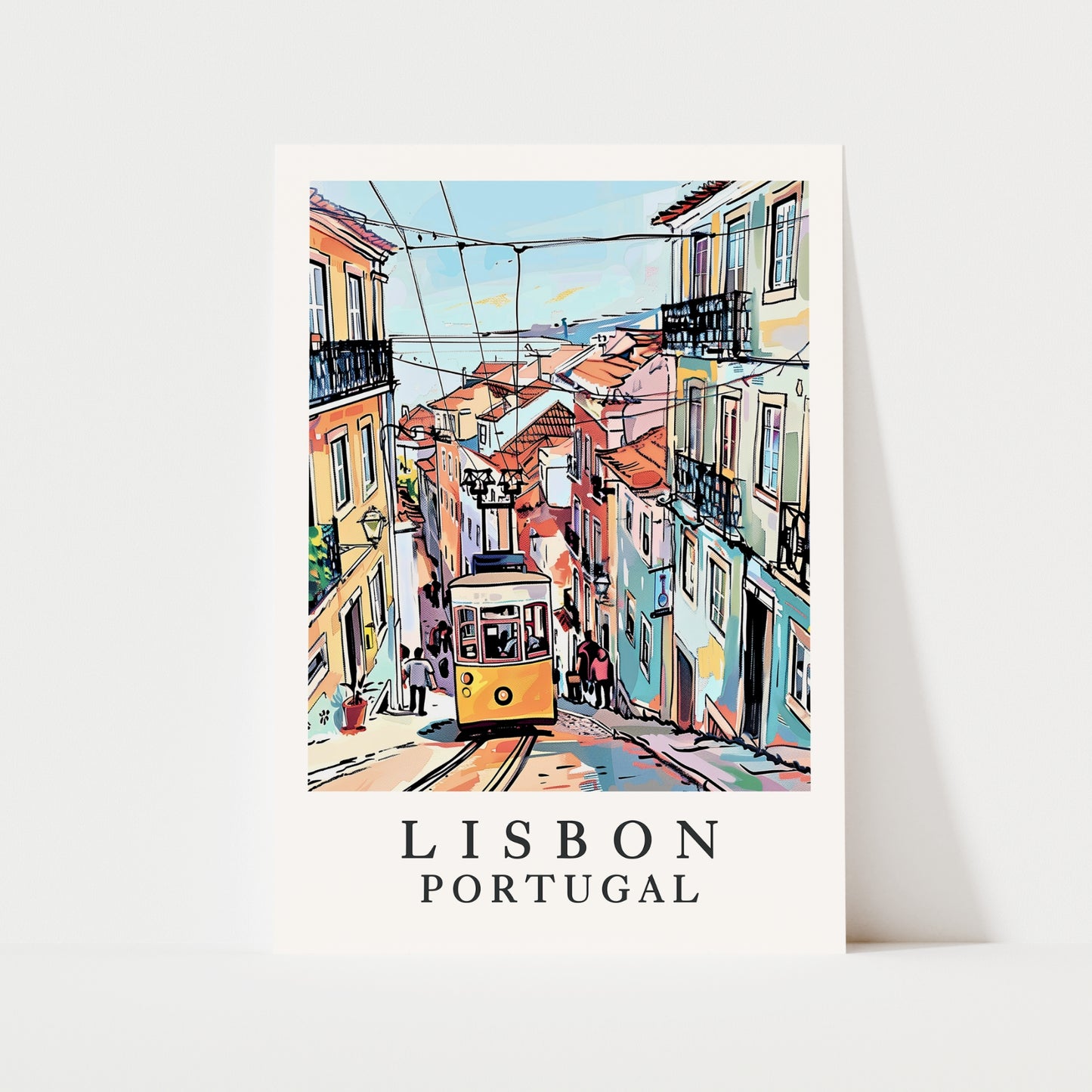 Lisbon Portugal Print | Travel
