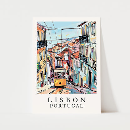 Lisbon Portugal Print | Travel