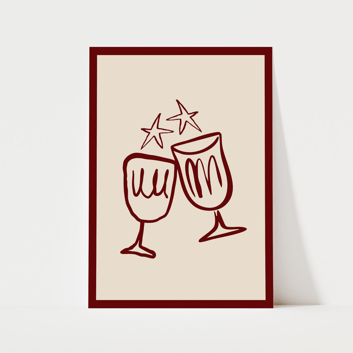 Whimsical Wine Print | Kitchen