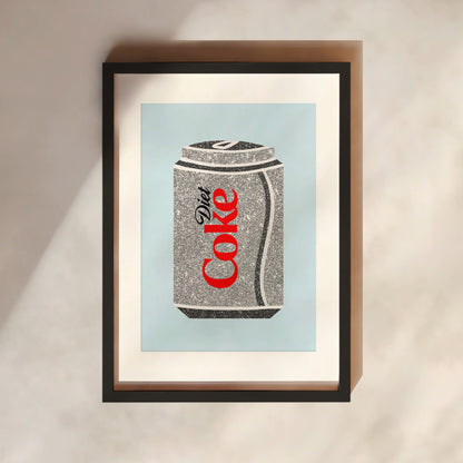 Diet Coke Glitter Print | 4 Colours | Funky