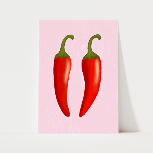 Chillies Print | 2 Colours | Kitchen