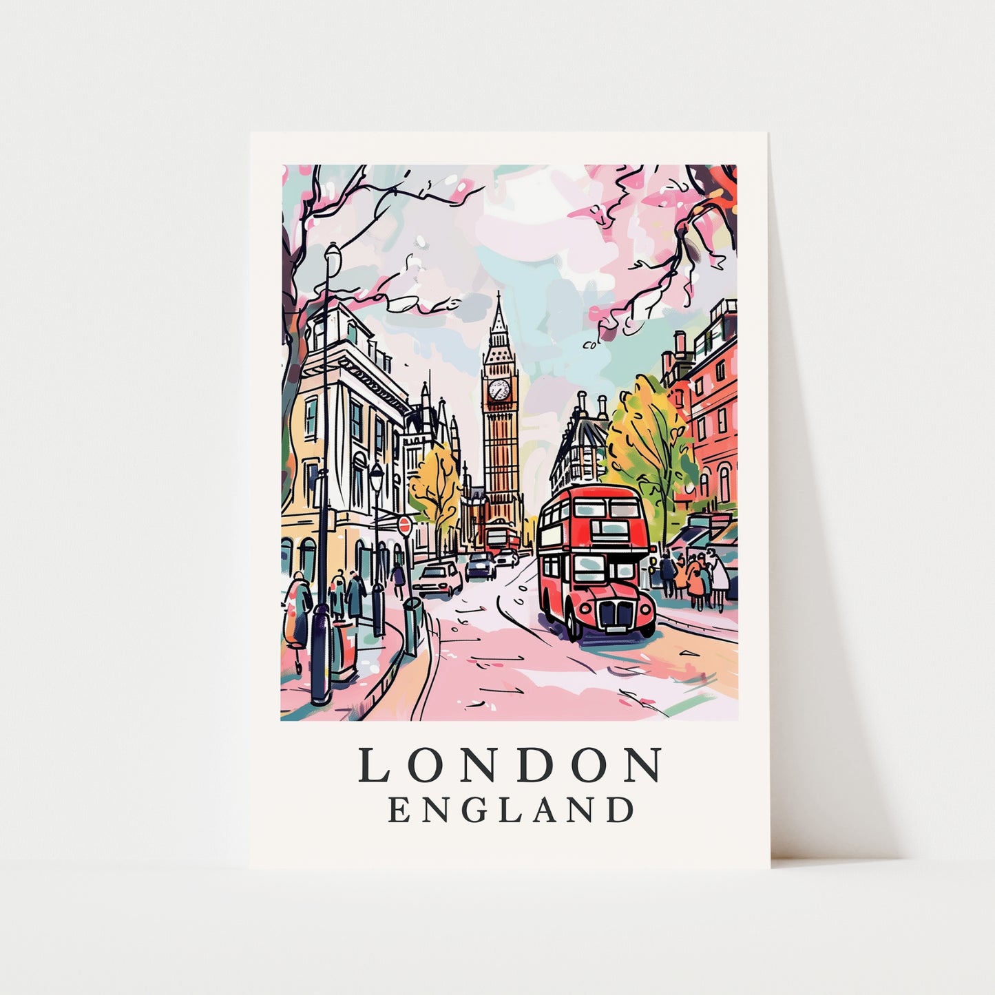 London England Print | Travel