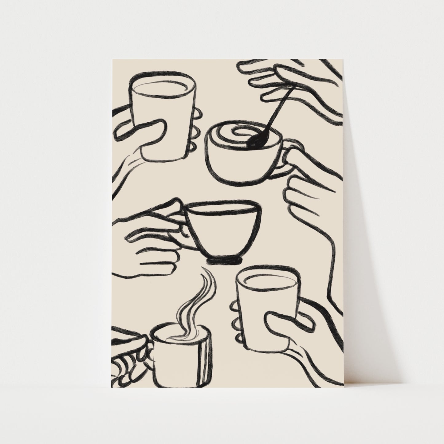 Cuppa Print | 5 Colours | Kitchen