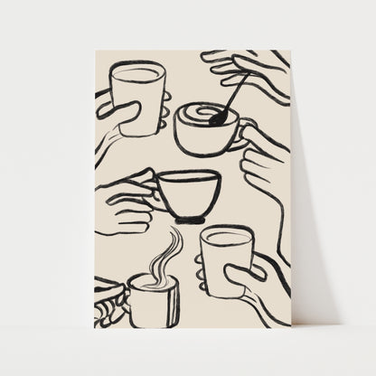Cuppa Print | 5 Colours | Kitchen