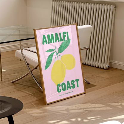 Amalfi Coast Print | 3 Colours | Travel