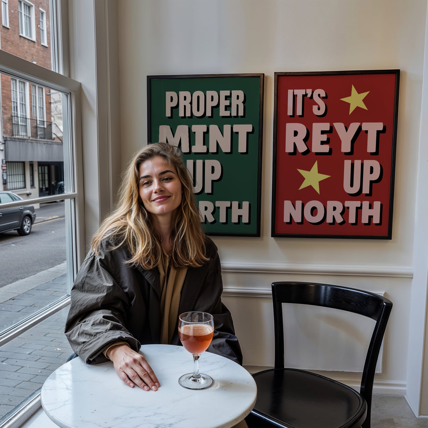 It's Reyt Up North Print | 6 Colours | Typography